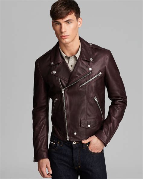 burberry brit leather jacket mens|burberry winterjacke herren.